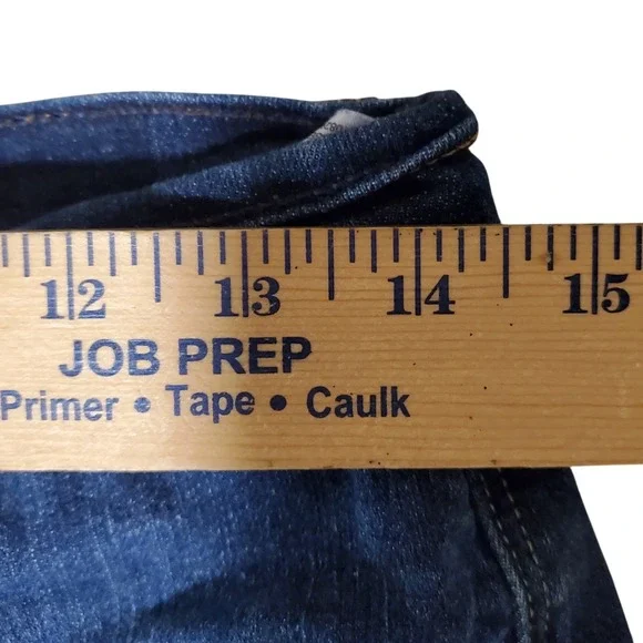 Levis 515 Bootcut Jeans Womens 4M Dark Wash Denim Mid Rise 15516-0128 W27 L32 - Picture 6 of 8